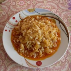 Зеле с ориз